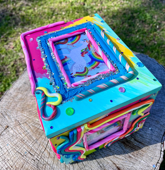 Enchanting Unicorn Jewelry Box